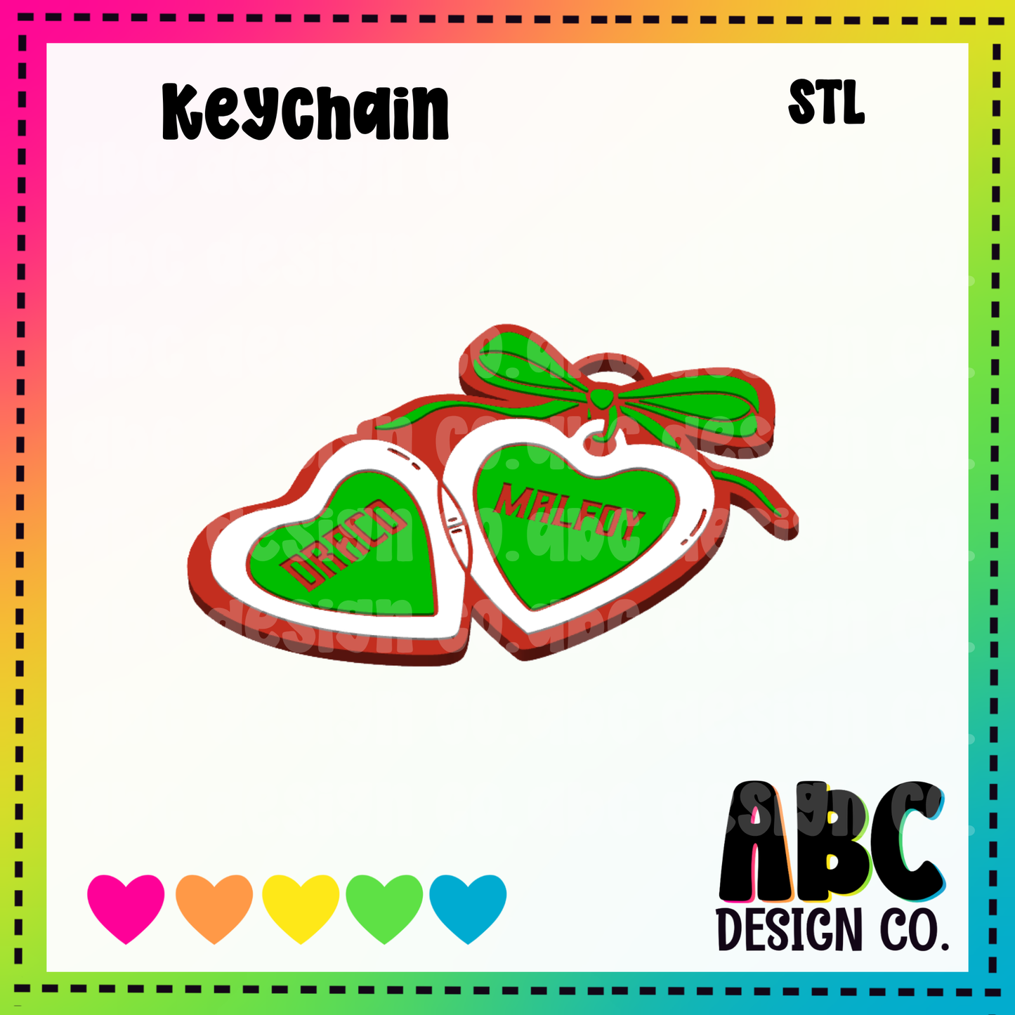 Draco Locket -  Key Chain - STL & 3mf - Digital Download