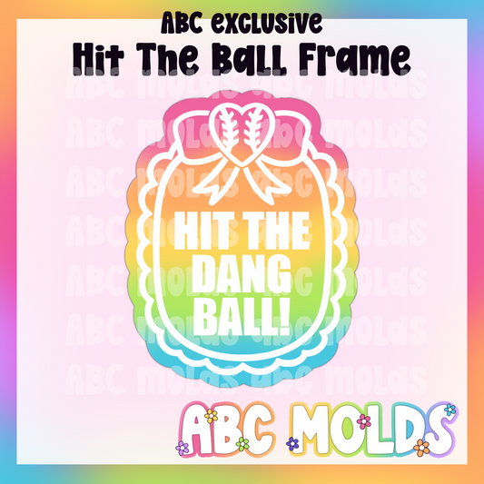 Hit the dang ball Silicone Freshie Freshie Mold