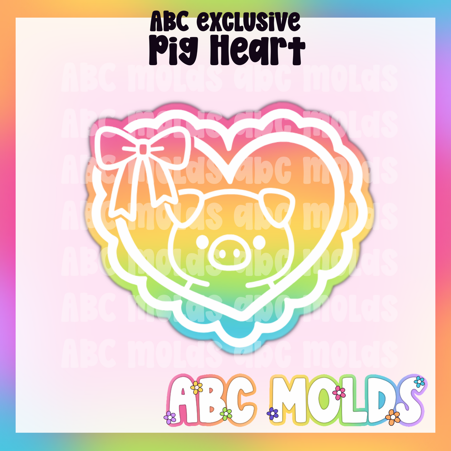 Pig Heart Silicone Mold