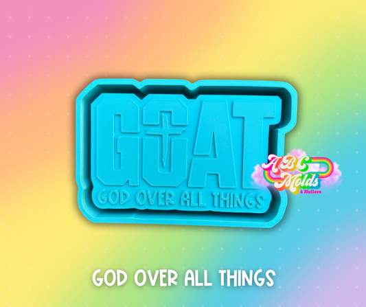 God over all things Silicone Mold