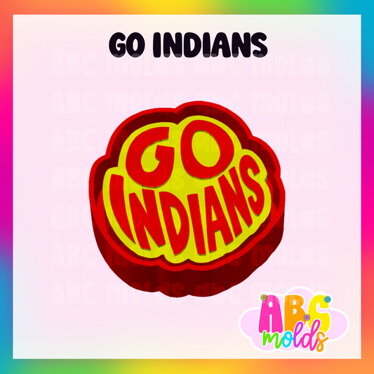 Go Indians - Silicone Freshie Mold
