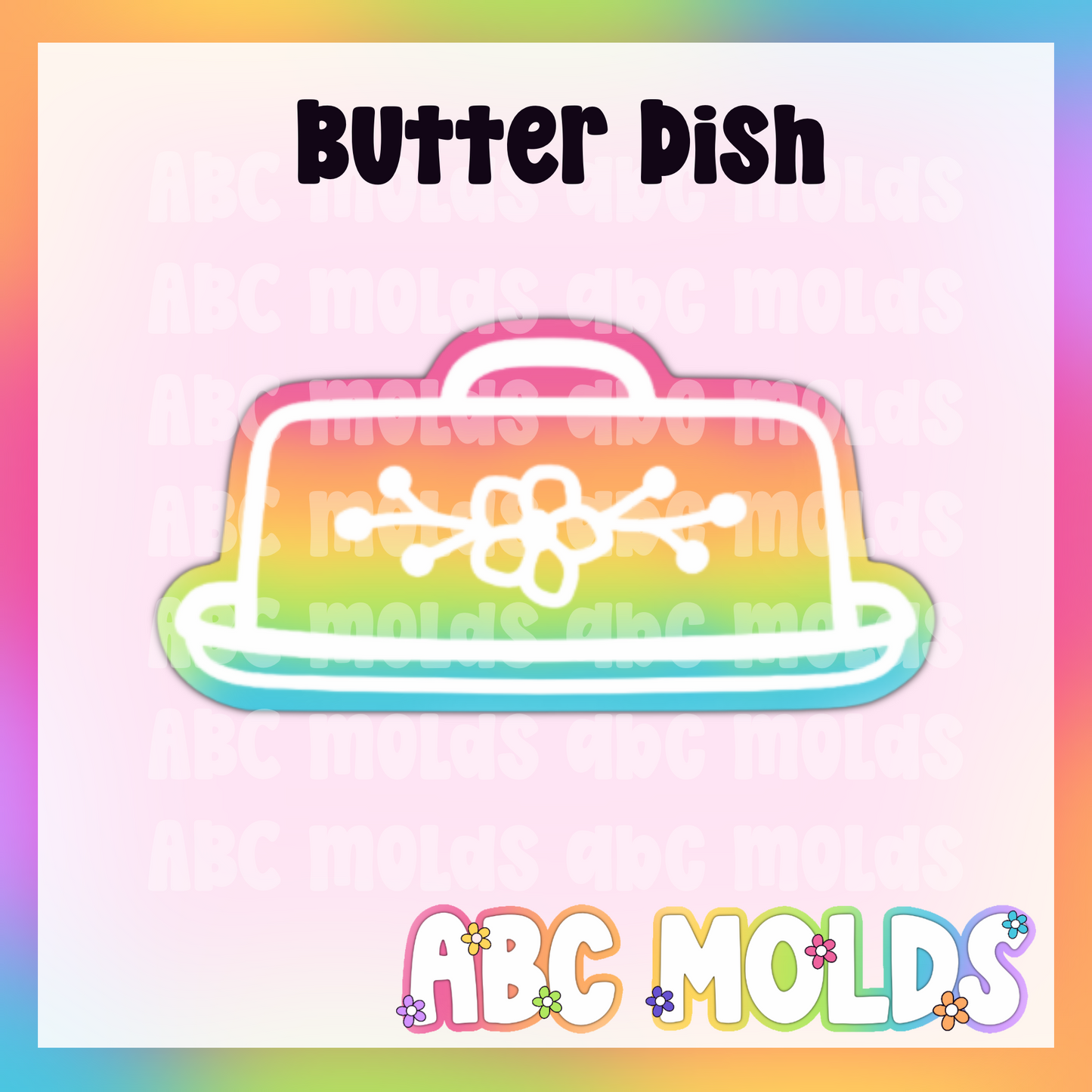 Butter Dish Silicone Freshie Mold