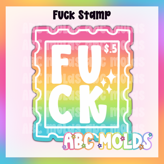 Fuck Stamp Silicone Mold