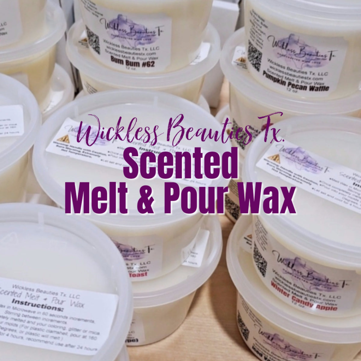 Mahogany Coconut - Scented Melt & Pour Wax