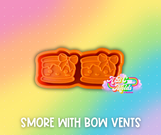 Bow Smore Vents Silicone Mold
