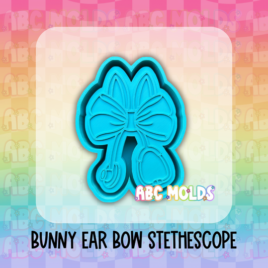 Bunny Ear Stethoscope Silicone Mold