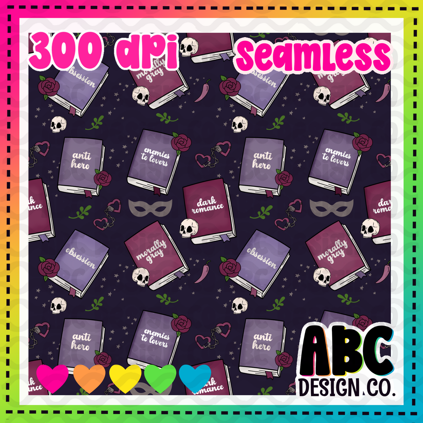 Dark Romance Tropes Seamless