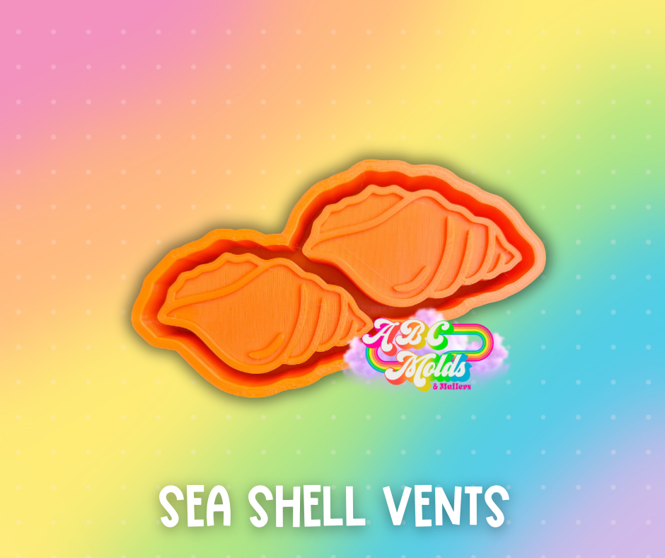 Sea Shell version 2 Vents Silicone Mold
