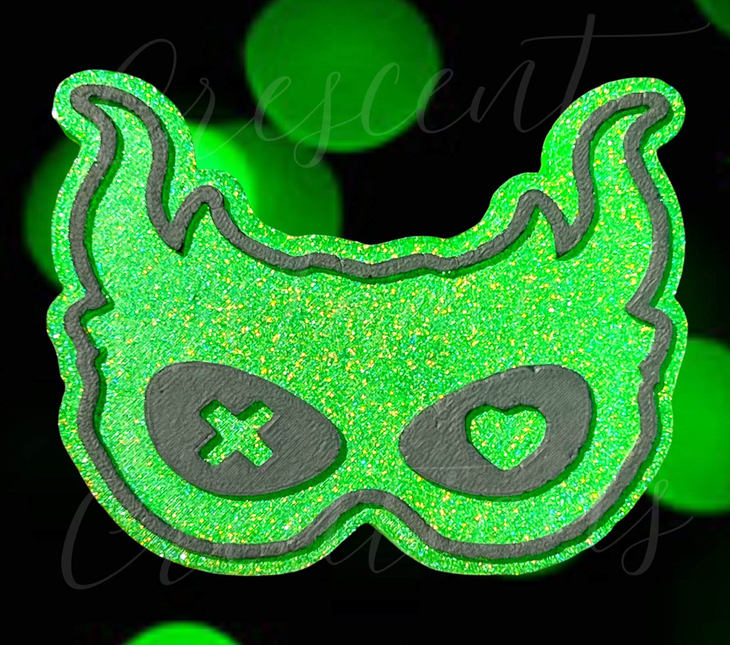 Horned Mask Silicone Freshie Mold