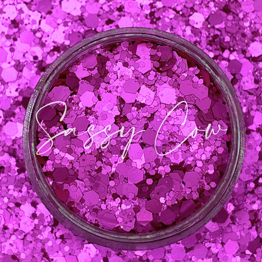BLACKBIRD - Chunky Pearl Matte Glitter Mix
