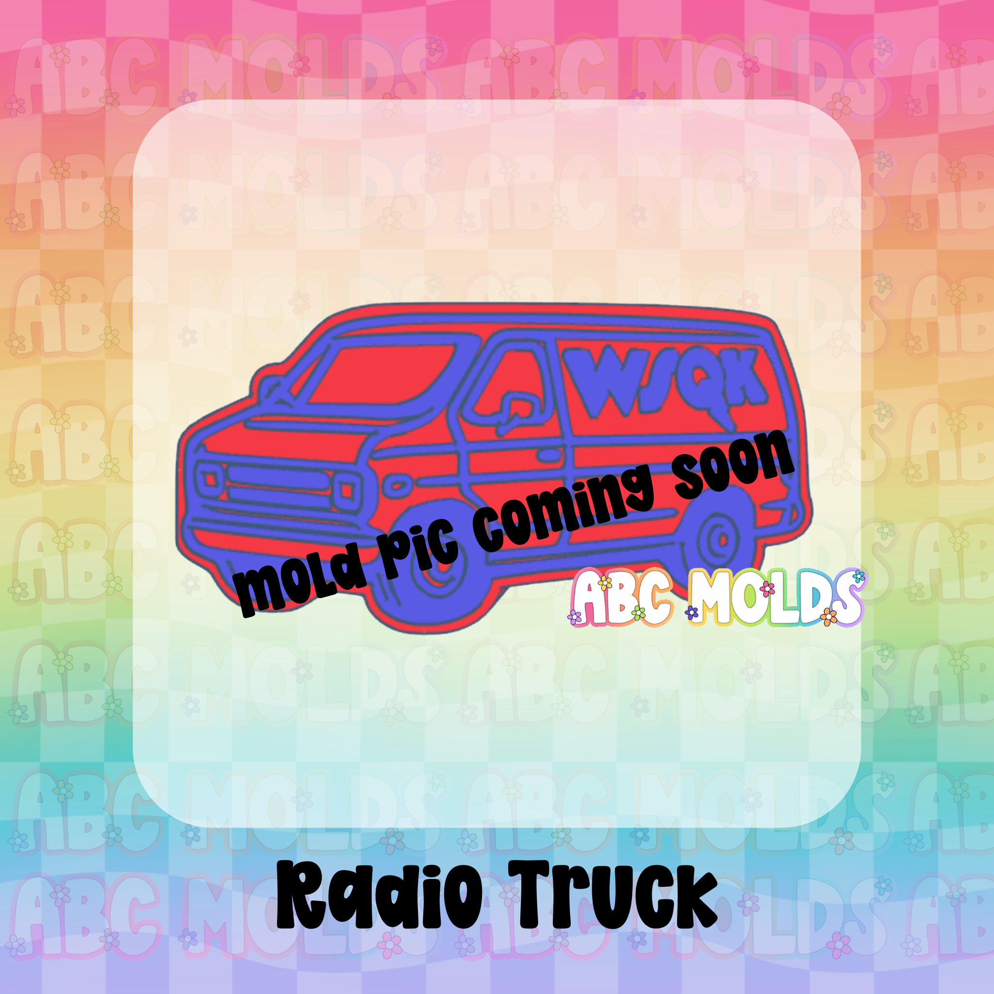 Radio Van (S Things) Silicone Mold – ABC MOLDS LLC