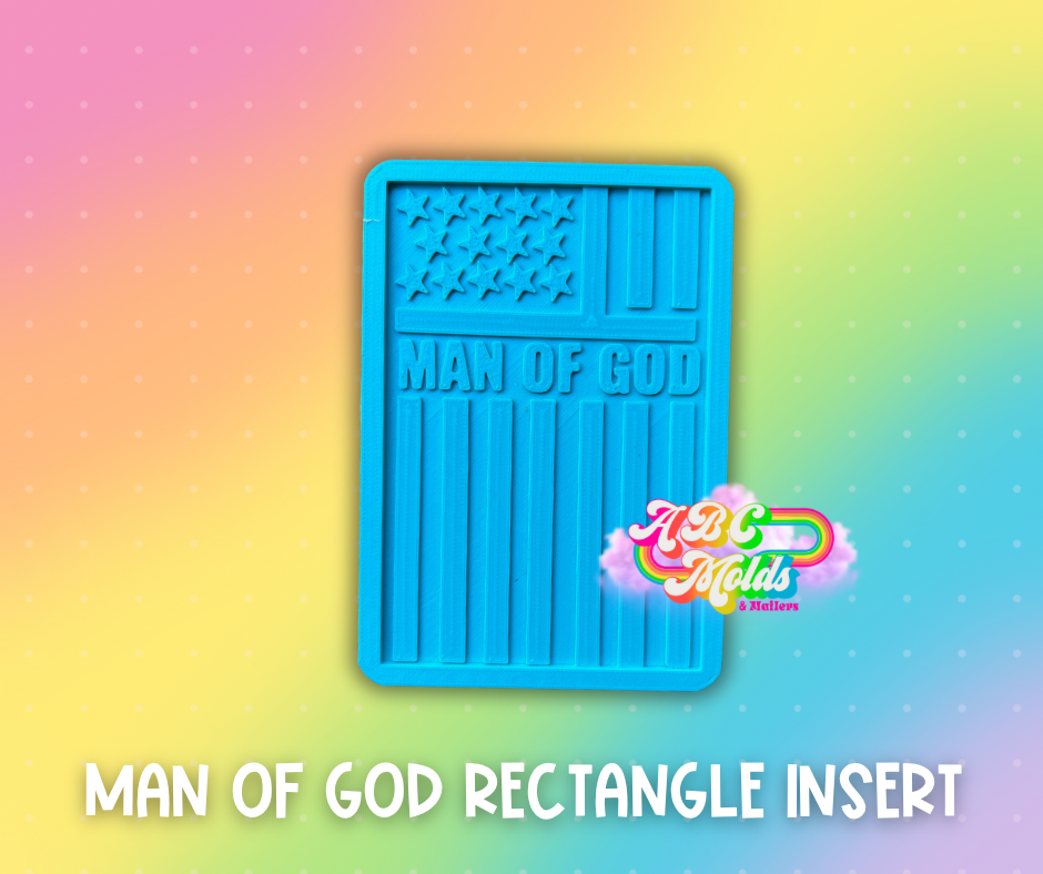 Inserts for the Straight Edge Rectangle silicone mold