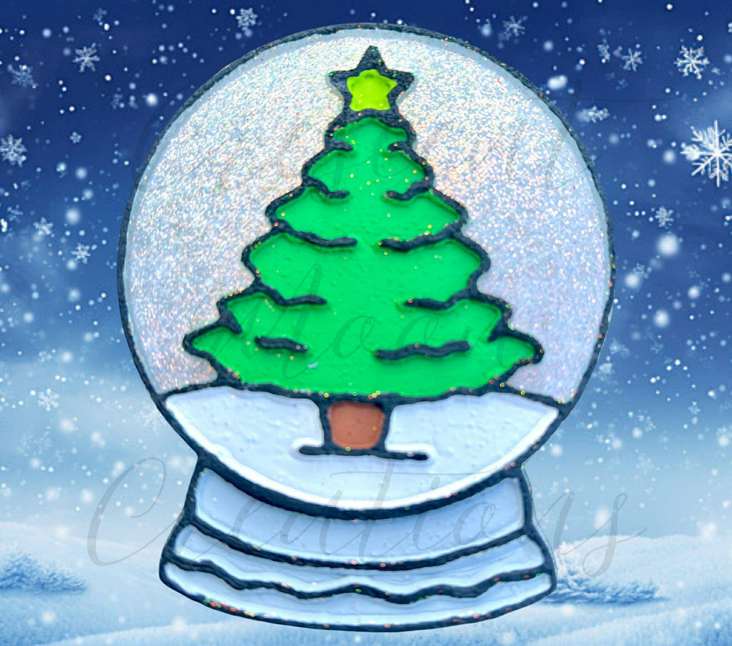 Snowglobe Silicone Freshie Mold