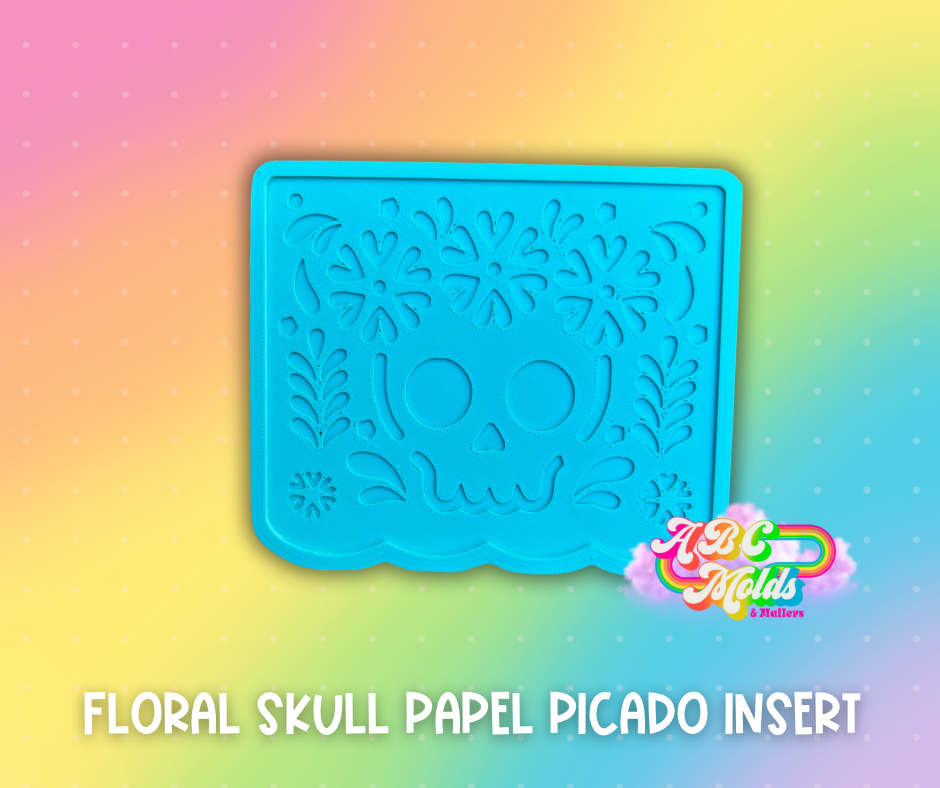 Papel Picado Inserts Silicone Mold