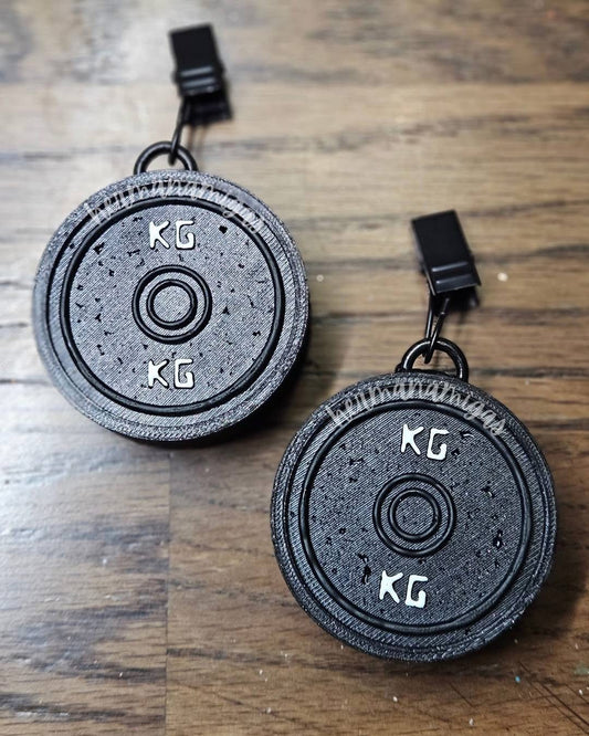 Barbell weight vents Silicone Mold