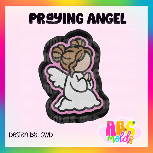 Praying Angel - Silicone Freshie Mold