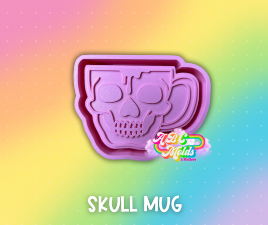 Skull Mug silicone mold