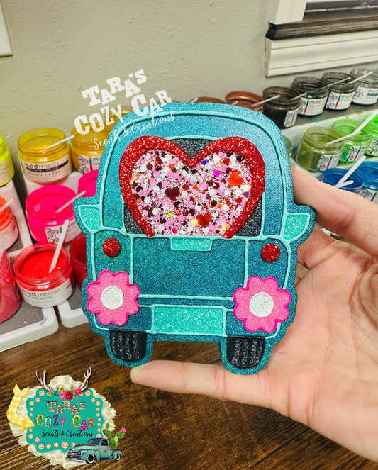 Heart Truck Silicone Mold