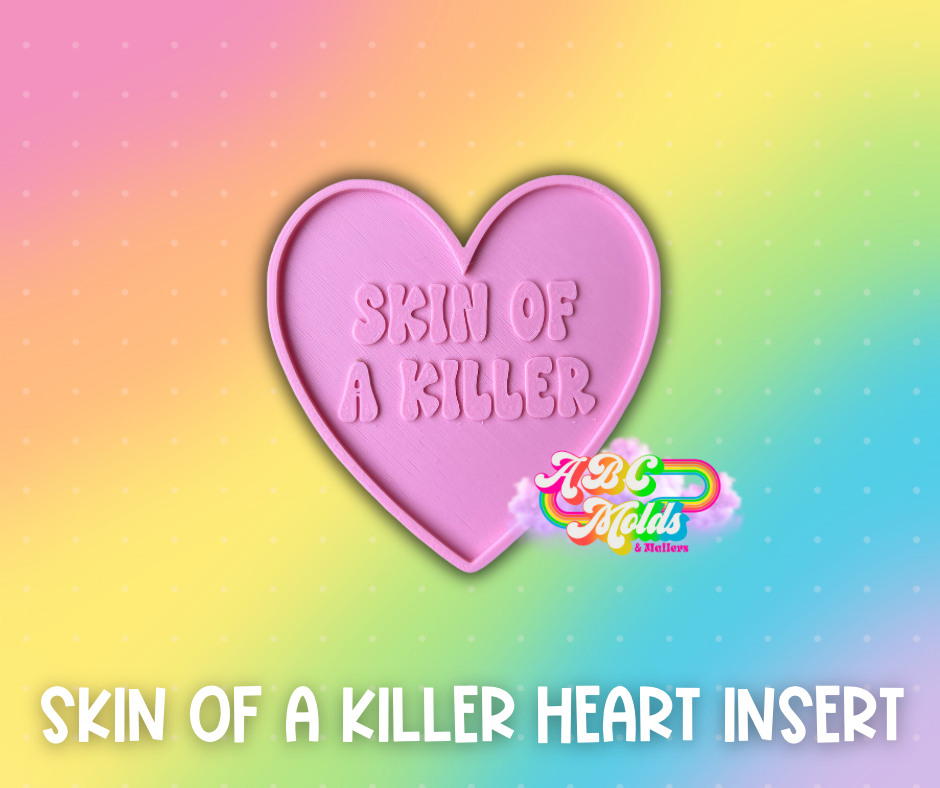 Heart Insert Listing - Bookish - Silicone Inserts