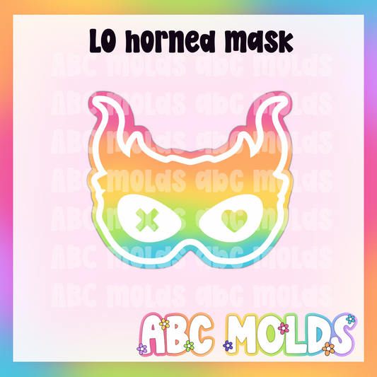 Horned Mask Silicone Freshie Mold