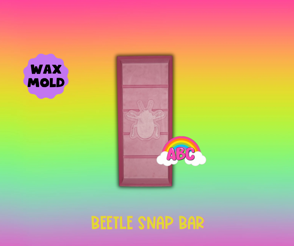 Beetle snap bar wax mold