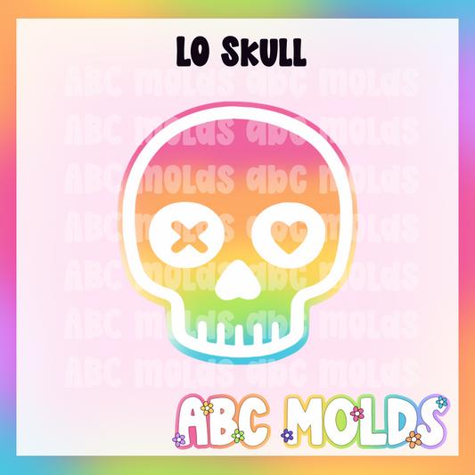 Skull Mask Silicone Freshie Mold
