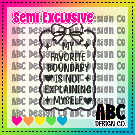 Favorite Boundary - PNG Only - Semi-Exclusive - digital download