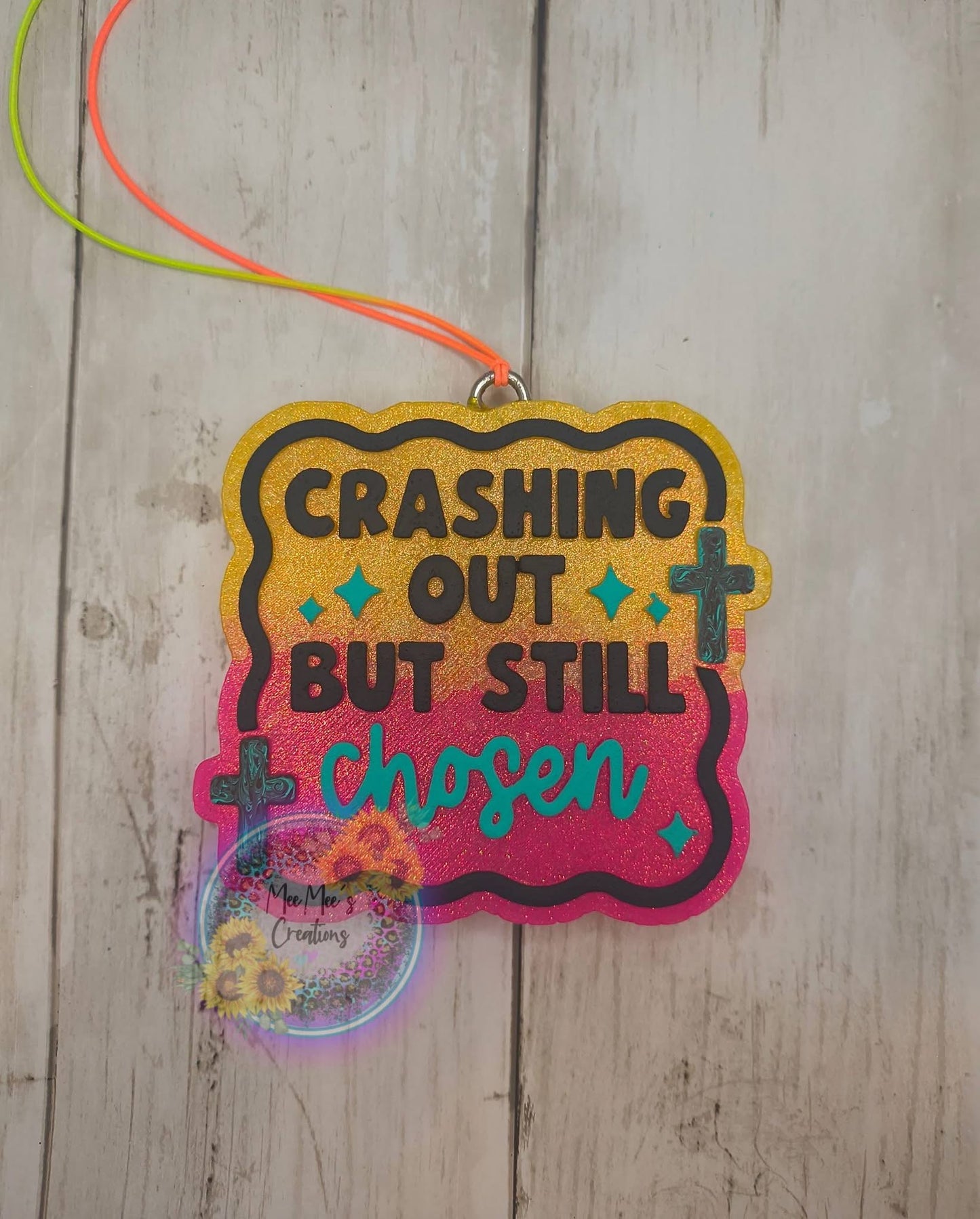 Crashing out but still chosen Silicone Freshie Mold
