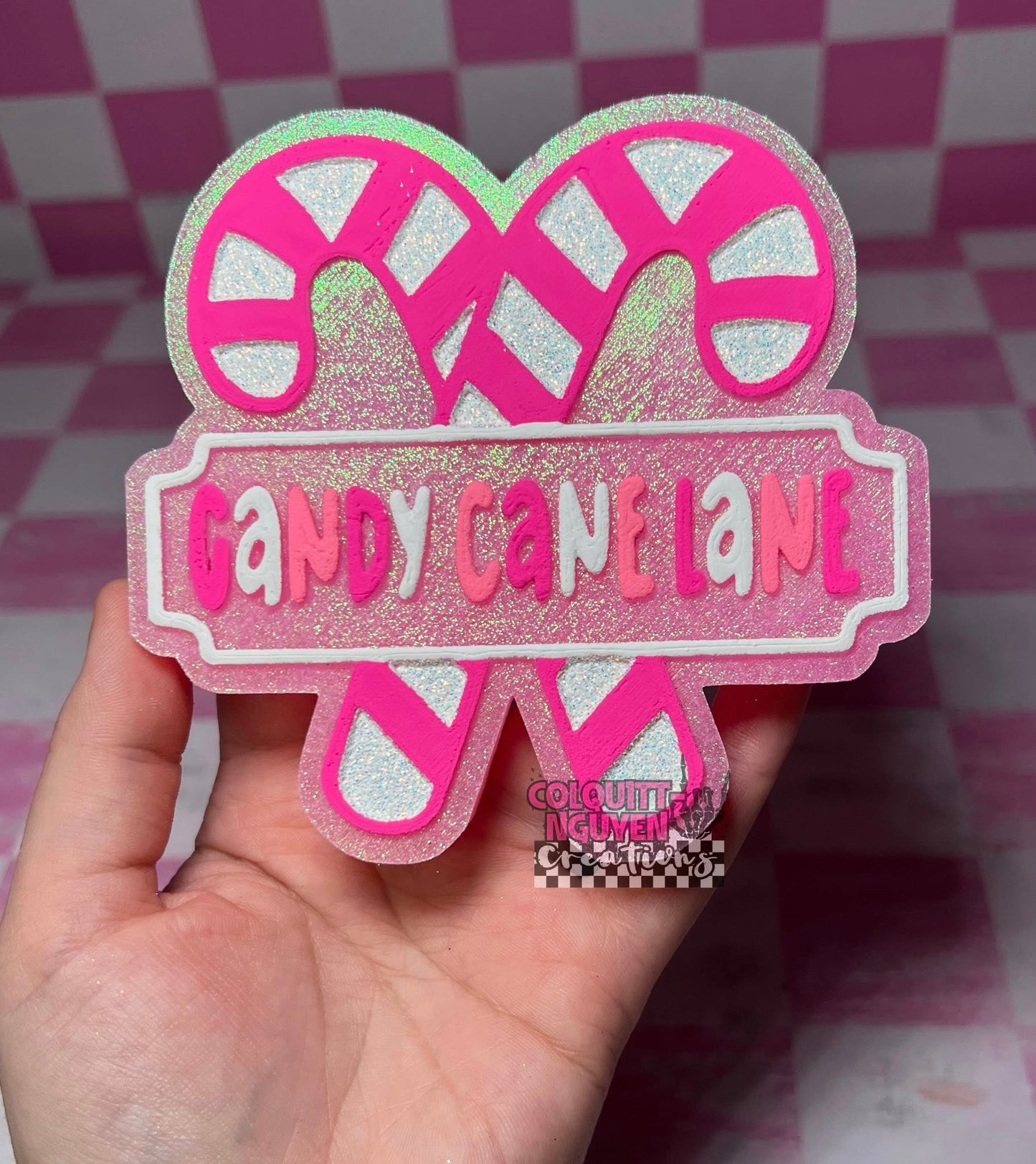 Candy Cane Lane silicone mold