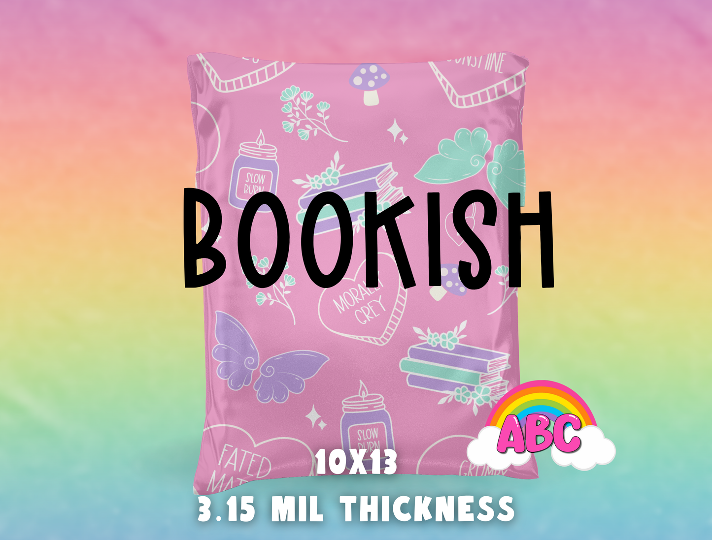 Bookish - 10x13 Mailers - Glossy