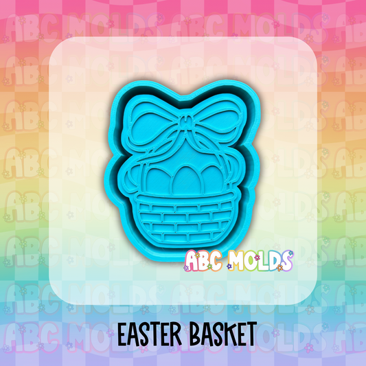 Bow Easter Basket Silicone Mold