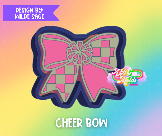 Cheer Bow Silicone Mold