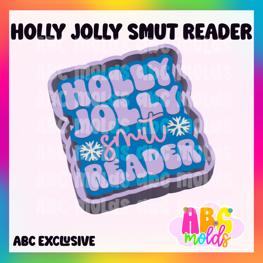 Holly Jolly Smut Reader - Silicone Freshie Mold