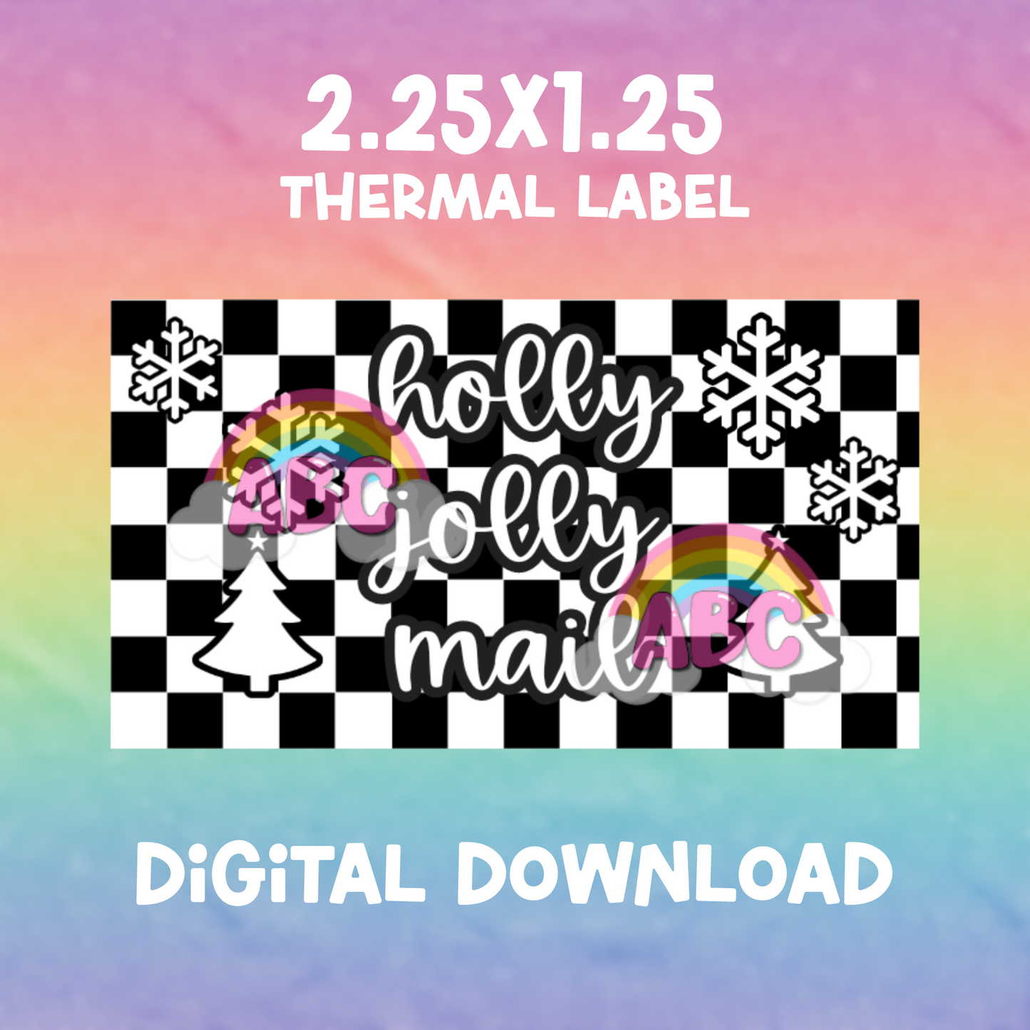 2.25x1.25 - Digital Download - Thermal Label