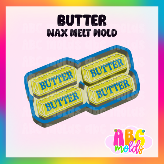 Butter - Wax Multi Cavity  Wax Silicone Mold