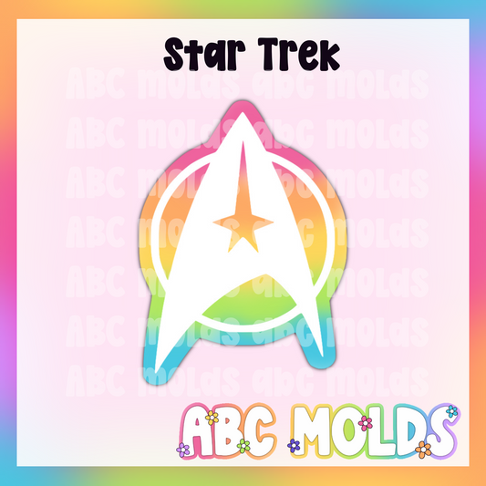 Star Logo Silicone Freshie Mold