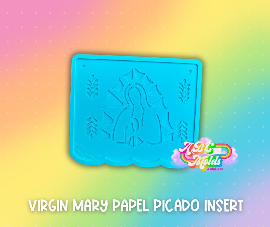 Papel Picado Inserts Silicone Mold