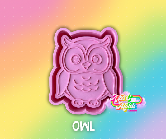 Owl Full Body silicone mold