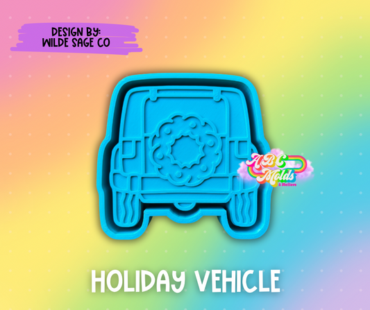 Holiday Vehicle Silicone Mold