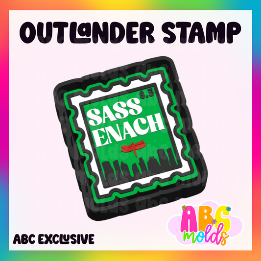 Sassenach Stamp - Silicone Freshie Mold