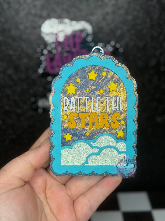 Rattle the stars silicone freshie mold