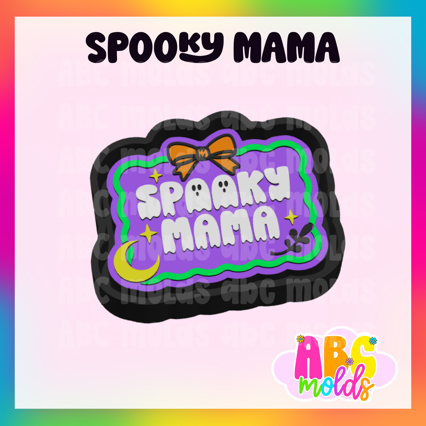 Spooky Mama - Silicone Freshie Mold