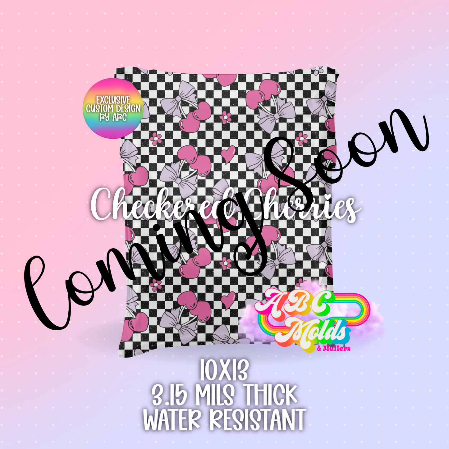 COMING SOON - Checkered Cherries 10x13 Mailers - Glossy