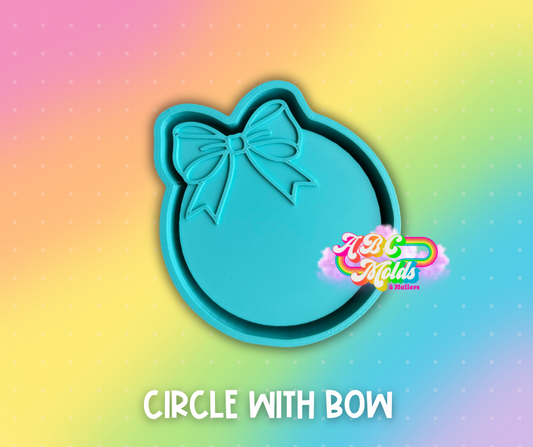 Bow Circle Silicone Mold