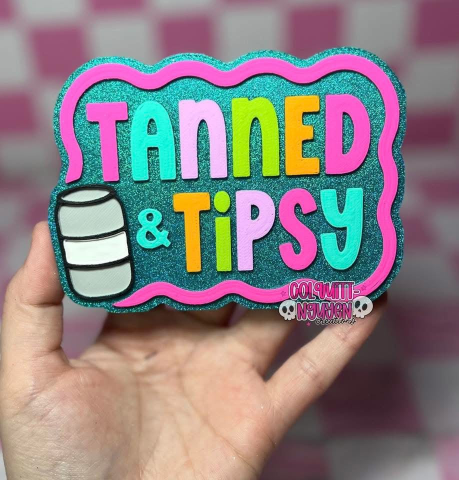 Tanned & Tipsy Silicone Freshie Mold