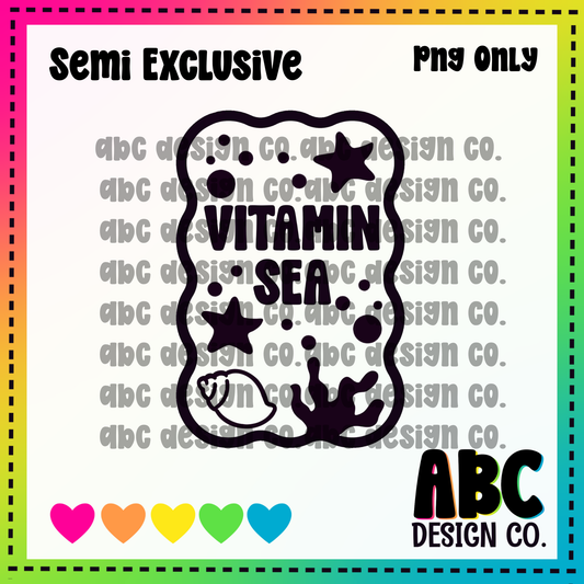 Vitamin Sea PNG only - Semi-Exclusive - digital download