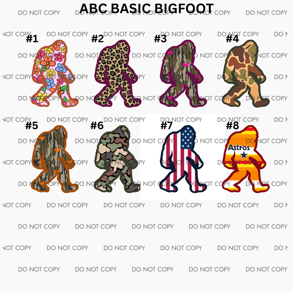 ABC BASIC BIGFOOT CARDSTOCK -  sold. & shipped by kaleidoscope Kreationss