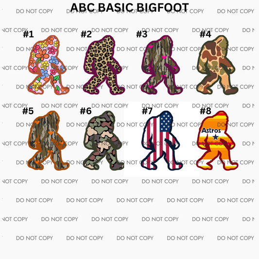 ABC BASIC BIGFOOT CARDSTOCK -  sold. & shipped by kaleidoscope Kreationss