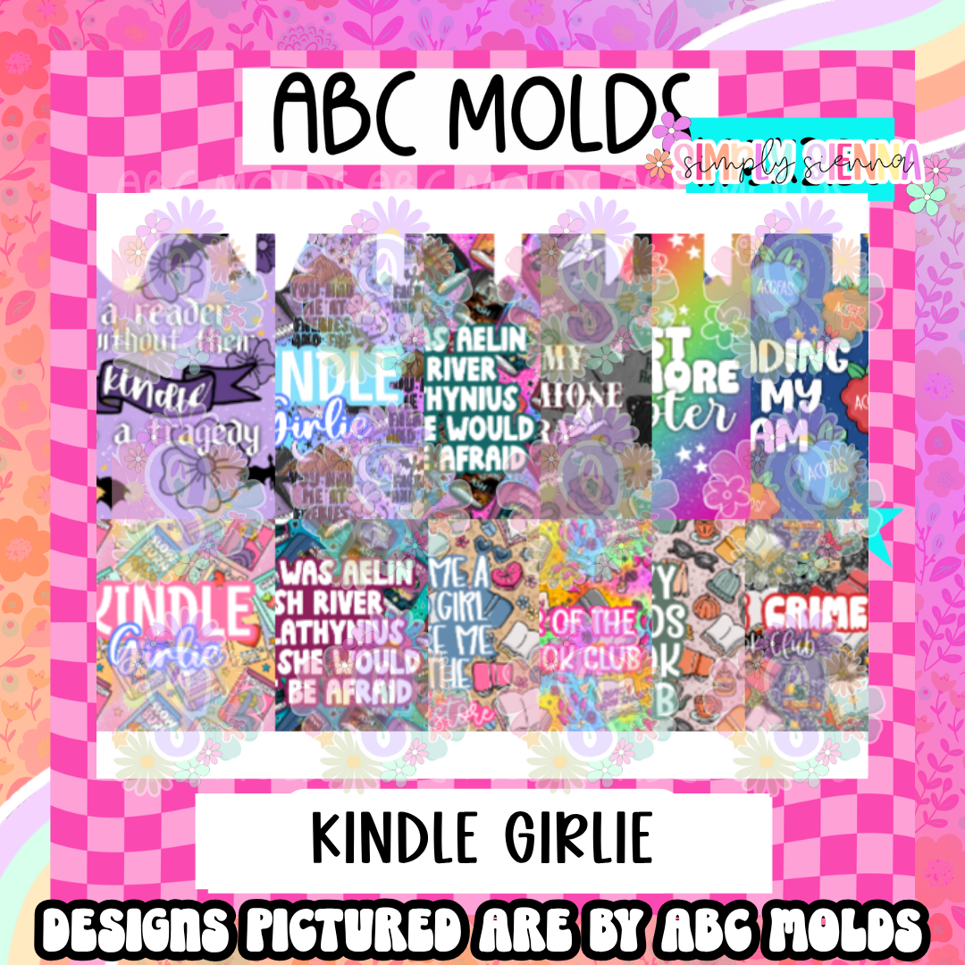 Kindle Girlie - ABC MOLDS - sold & shipped by simply sienna