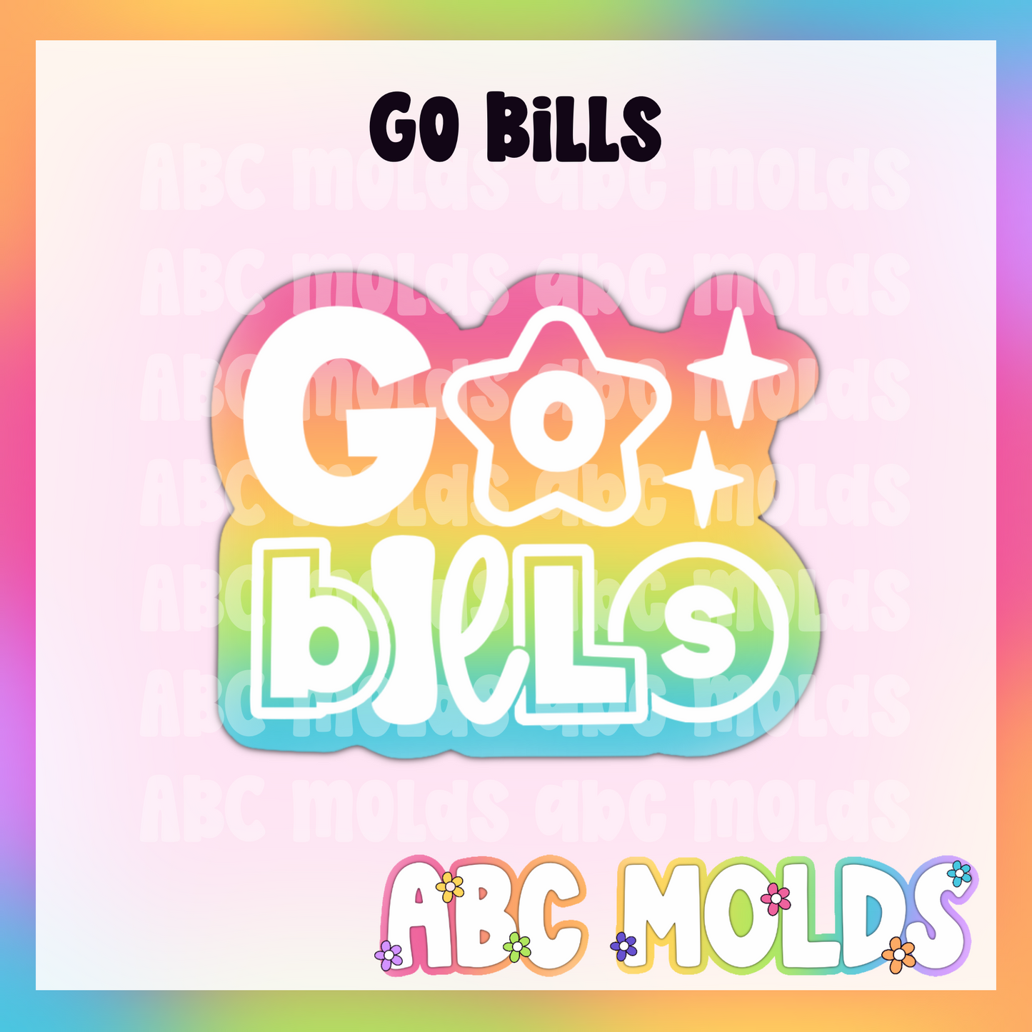 Go Bills Silicone Mold